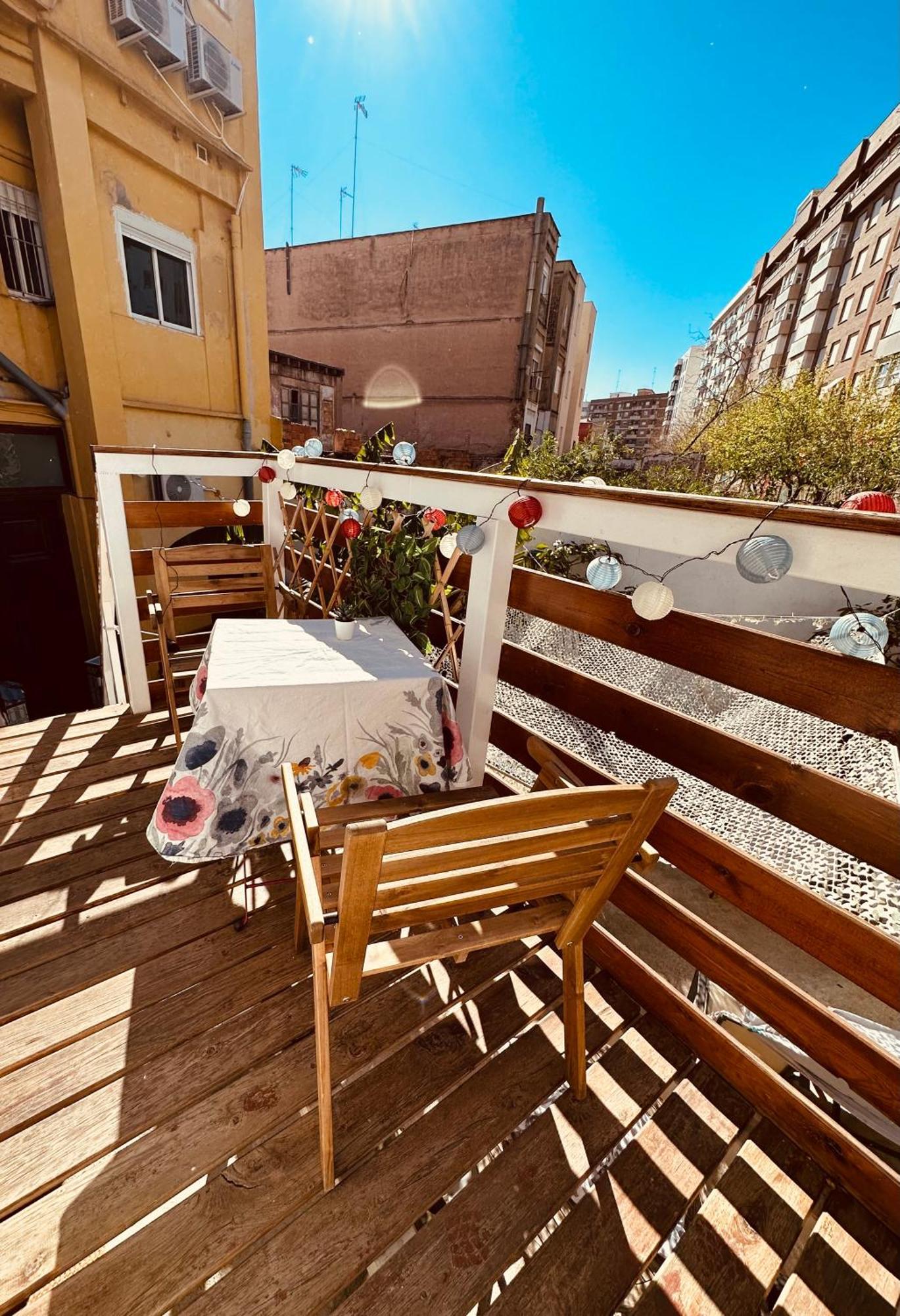 Precioso Apartamento Con A/A En Ruzafa Con Terracita Privada Y Acceso A Un Jardin, Para 2-3 Personas Валенсия Экстерьер фото